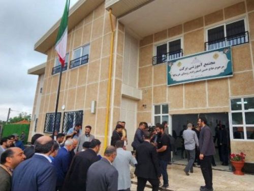 افتتاح بزرگترین و مجهزترین مدرسه روستایی کشور در خرماکلای مازندران