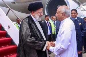 عزیمت رئیس جمهور به سریلانکا