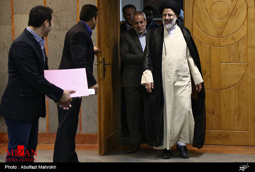 نشست دادستان های تهران با حضور حجت الاسلام و المسلمین رئیسی