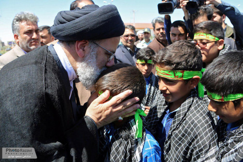 گزارش تصویری: مراسم کلنگ زنی مجتمع فرهنگی درمانی امام رضا(ع) شهرستان نهبندان