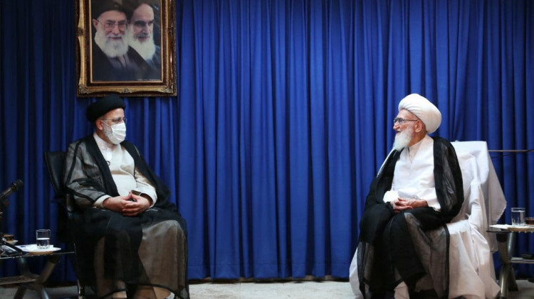 دیدار رئیسجمهور منتخب با آیتالله نوری همدانی