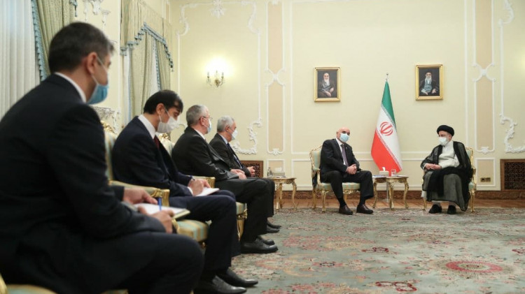 تصاویر دیدار رئیسجمهور با رئیس مجلس تاجیکستان