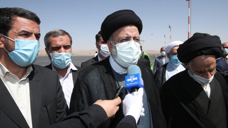 آیت الله رئیسی وارد بیرجند شد