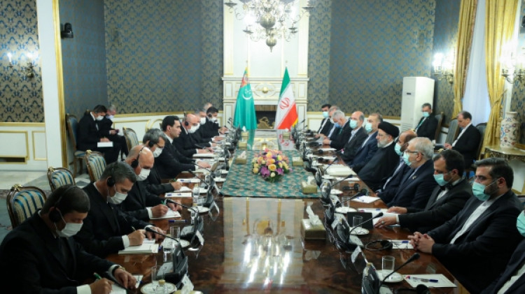 برگزاری نشست مشترک هیات‌های عالی‌رتبه ایران و ترکمنستان