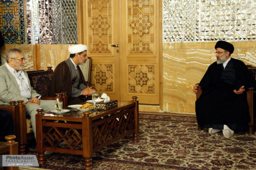 دیدارهای نوروزی تولیت آستان قدس رضوی