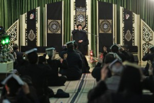 حضور حجت‌الاسلام والمسلمین رئیسی در مراسم شب قدر در امامزاده صالح(ع) تهران