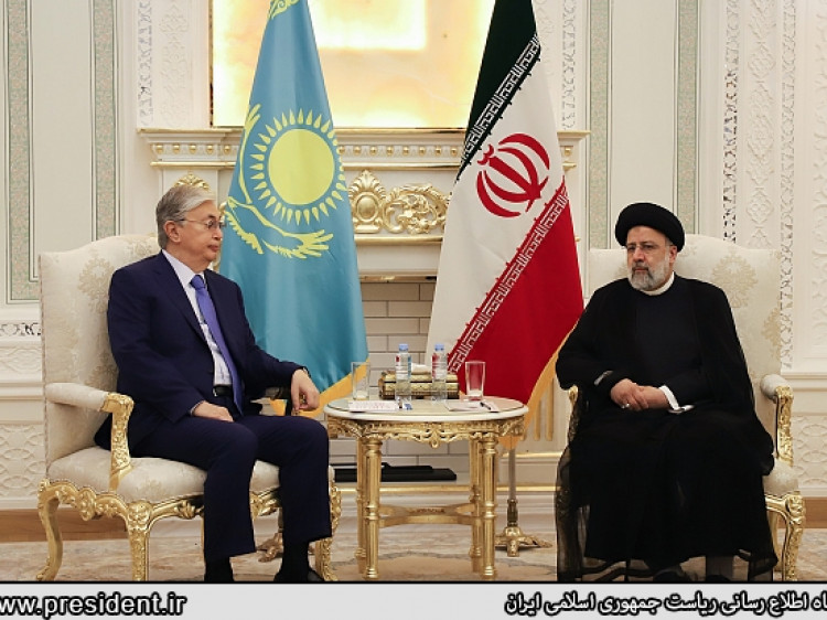 تصاویر دیدار رئیس جمهور قزاقستان با دکتر رئیسی