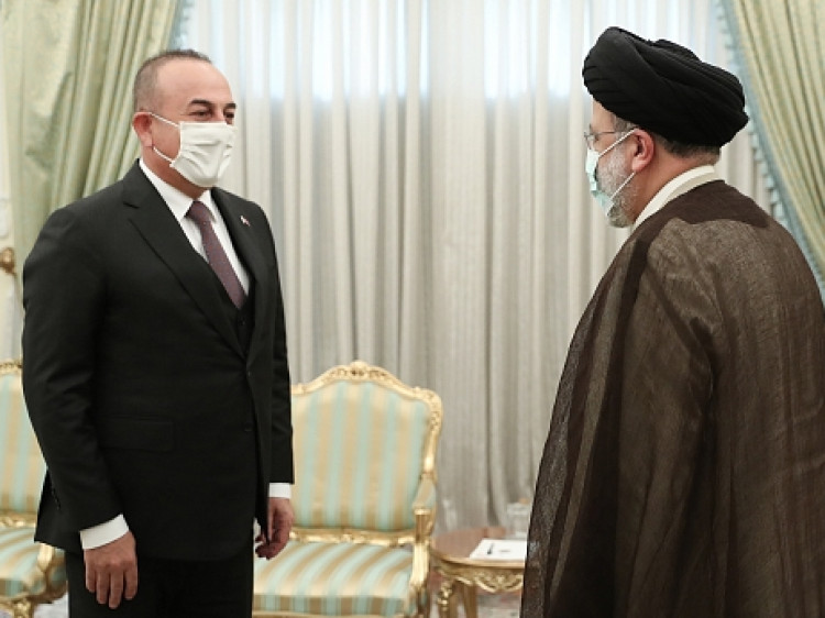 تصاویر دیدار وزیر امور خارجه ترکیه با آیت‌الله رئیسی