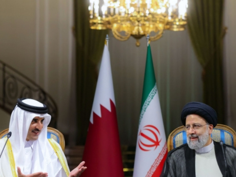 آیت الله رئیسی: در مذاکرات با امیر قطر بر گسترش روابط و سرمایه گذاری های مشترک تاکید شد