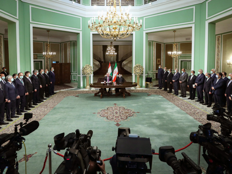 آیت الله رئیسی: ایران و تاجیکستان برای گسترش روابط و تعاملات تصمیم و اراده جدی دارند