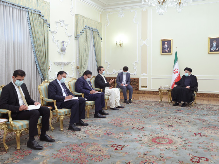 عکس دیدار وزیر امور خارجه پاکستان با آیت‌الله رئیسی