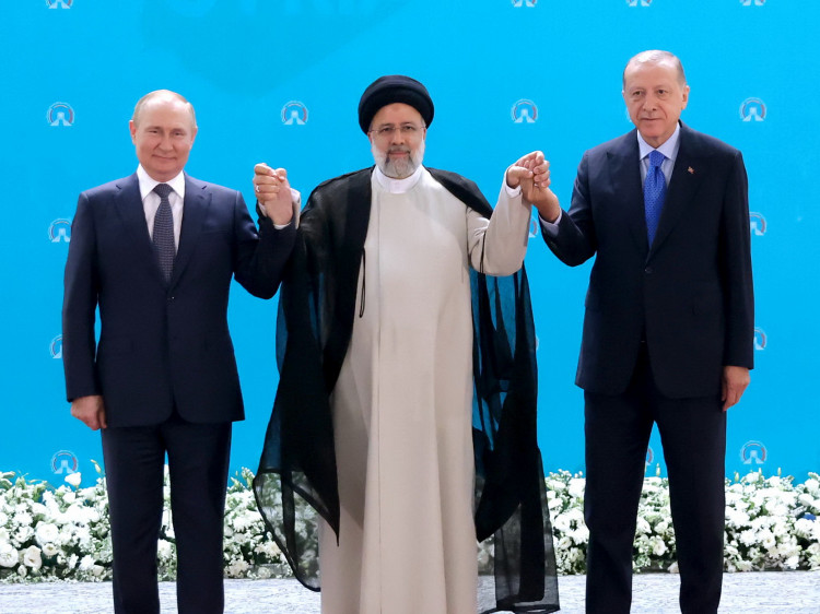 تصاویر عکس یادگاری هفتمین اجلاس سران کشورهای ضامن روند آستانه