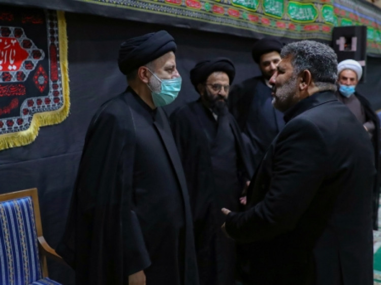 مراسم عزاداری سالار شهیدان در نهاد ریاست جمهوری با حضور آیت‌الله رئیسی