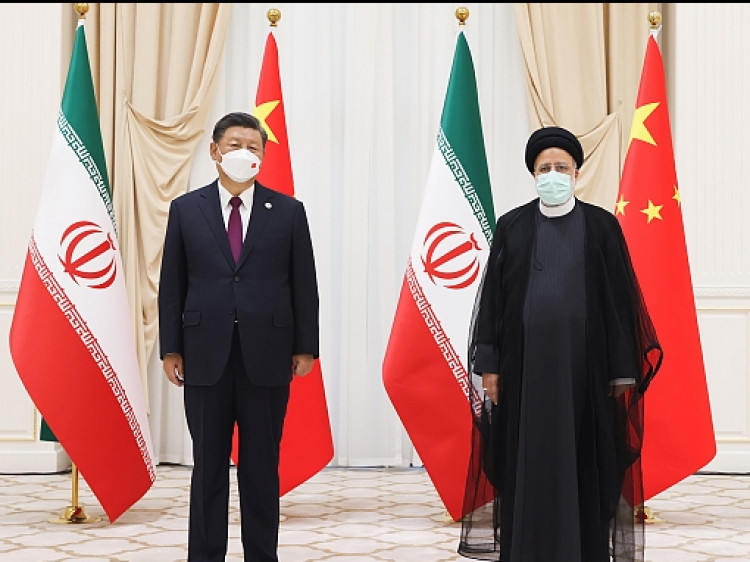 فیلم دیدار روسای جمهور ایران و چین