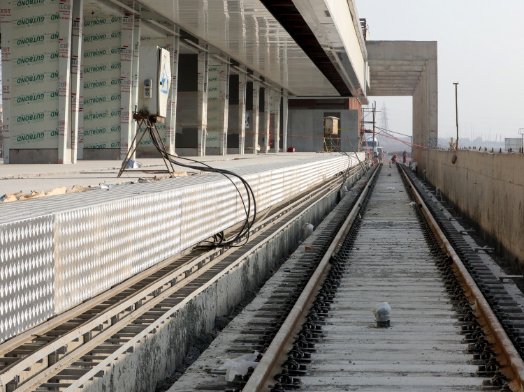 تصاویر بازدید از پروژه‌ در حال تکمیل مترو پرند