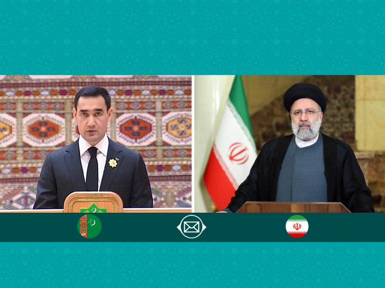 پیام تبریک رئیس جمهور ترکمنستان به آیت‌الله رئیسی