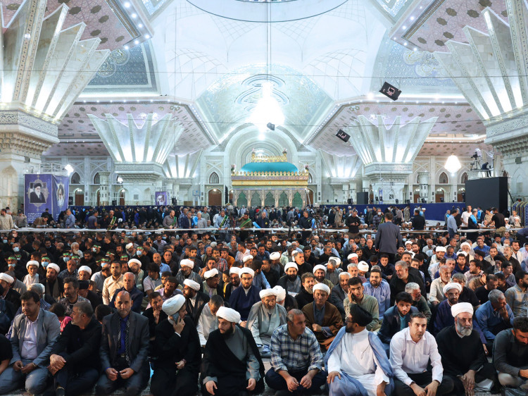 تصاویر مراسم شب سی و چهارمین سالگرد ارتحال حضرت امام خمینی (ره)