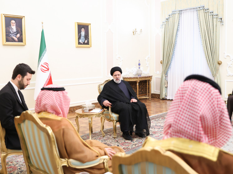 تصاویر دیدار وزیر خارجه عربستان سعودی با دکتر رئیسی