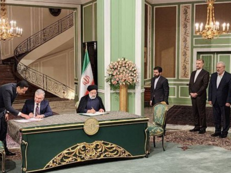 امضای یک بیانیه مشترک و 10 سند همکاری میان ایران و ازبکستان