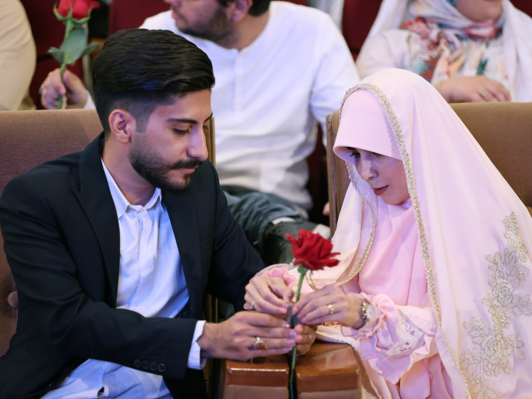 تصاویر آیین گرامیداشت هفته ازدواج