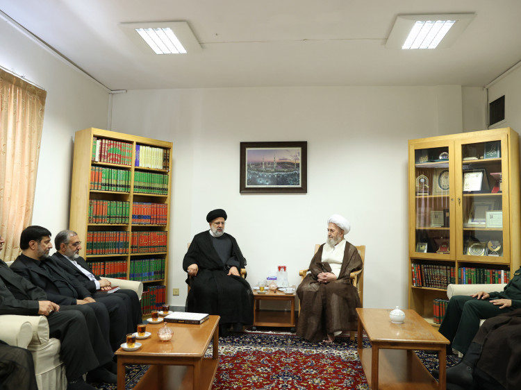 تصاویر دیدار با آیت الله العظمی سبحانی