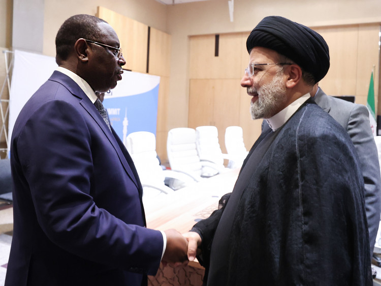 فیلم دیدار رئیس جمهور سنگال با آیت الله رئیسی
