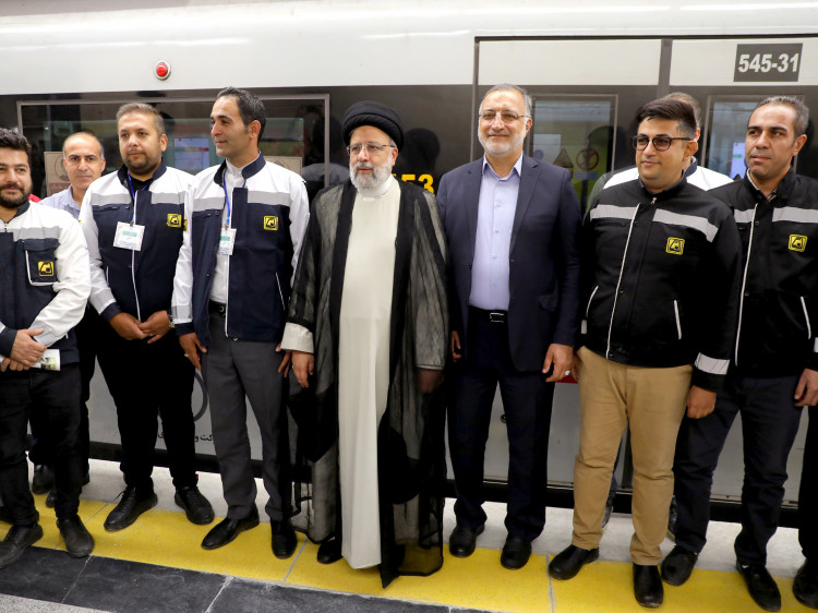 فیلم افتتاح 4 ایستگاه مترو و شروع عملیات حفاری تونل خط 10 مترو تهران