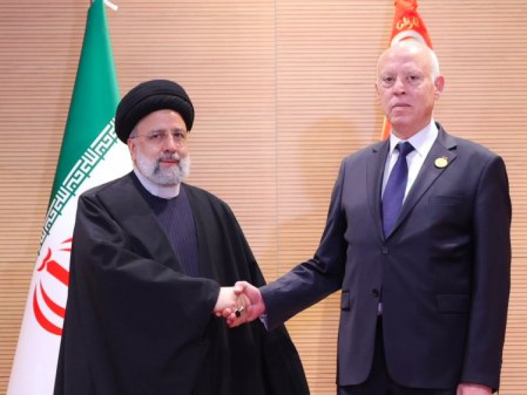 دیدار روسای جمهور ایران و تونس