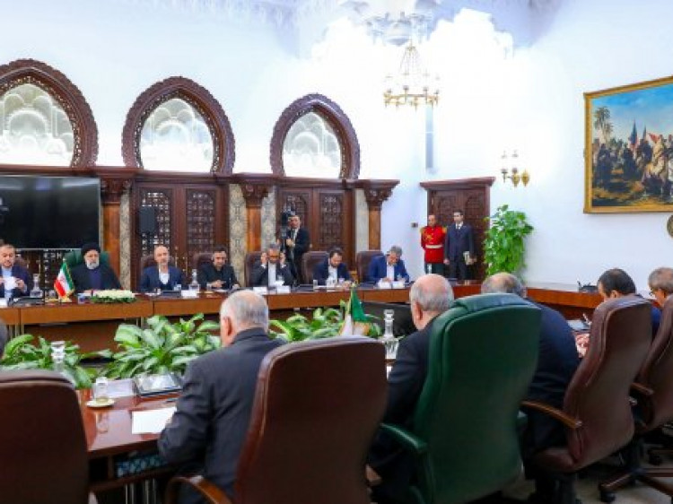 نشست مشترک هیئت های عالیرتبه ایران و الجزایر