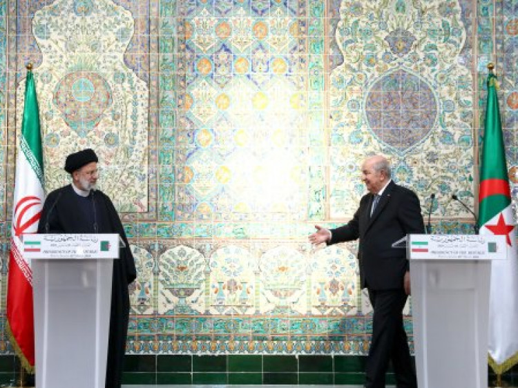 نشست خبری مشترک رؤسای جمهور ایران و الجزایر