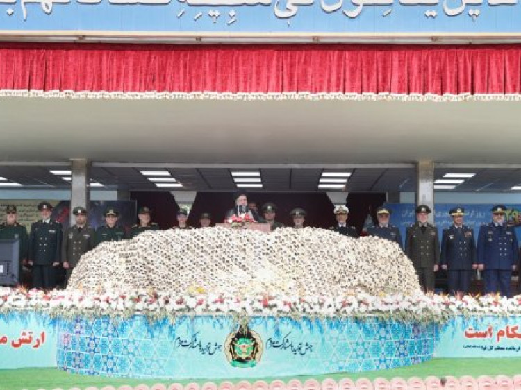مراسم گرامیداشت روز ارتش