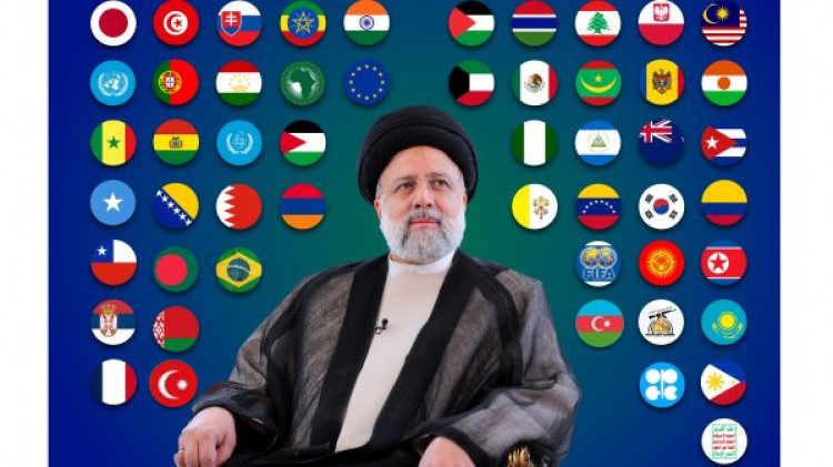 ابراز همدردی 65 تن از سران و مقامات کشور و سازمانها و شخصیتهای بینالمللی با ملت ایران