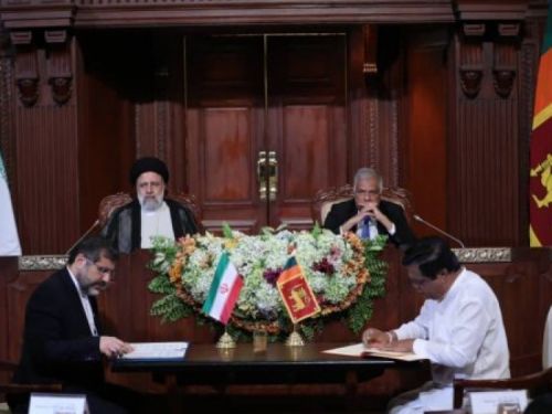امضای 5 سند همکاری مشترک میان مقامات ایران و سریلانکا