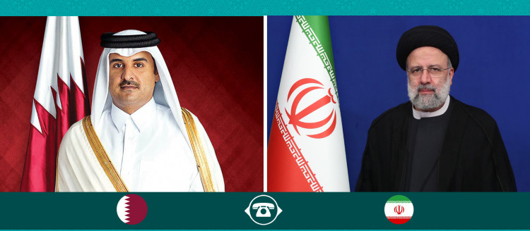امیر قطر عید فطر را به رئیس جمهور و ملت ایران تبریک گفت