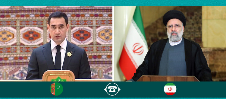 یت‌الله رئیسی: یقین دارم روند گسترش روابط دو کشور در دوره پیش‌رو تسریع خواهد شد/ رئیس جمهور ترکمنستان: علاقمندیم تمام تلاش خود را برای ارتقای سطح تعاملات دوجانبه به کار گیریم