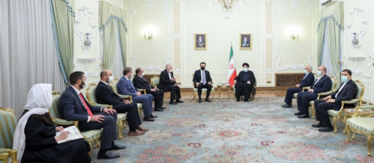 آیت‌الله رئیسی: اراده ایران توسعه مناسبات با کشورهای همسایه و دوست از جمله ارمنستان است