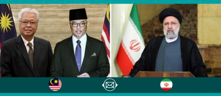 دکتر رئیسی فرارسیدن روز ملی مالزی را به پادشاه و نخست وزیر این کشور تبریک گفت