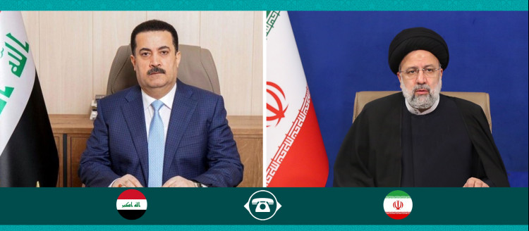 نخست وزیر عراق عید فطر را به آیت‌الله رئیسی تبریک گفت