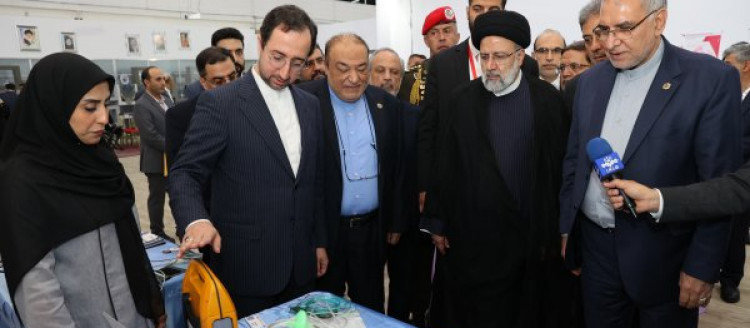 دکتر رئیسی از نمایشگاه علم‌ و فناوری دستاوردهای ایرانی در کاراکاس بازدید کرد