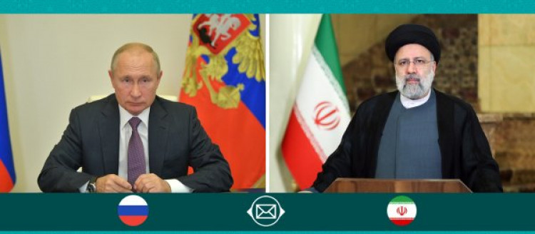 پیام تبریک دکتر رئیسی به پوتین به مناسبت روز ملی این کشور