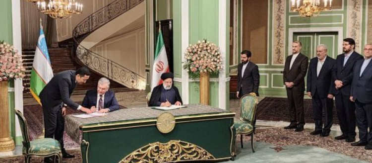 امضای یک بیانیه مشترک و 10 سند همکاری میان ایران و ازبکستان