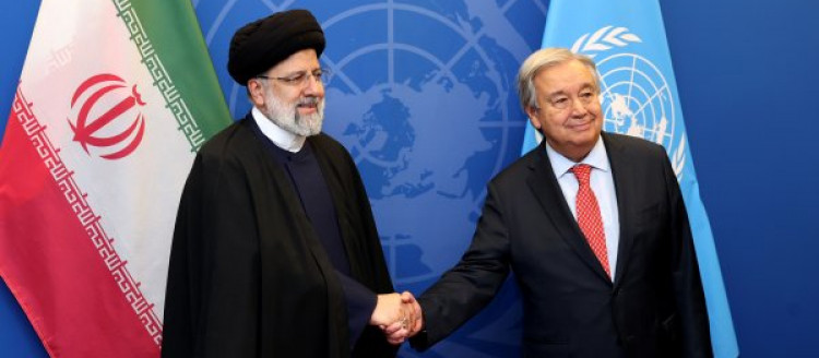 دکتر رئیسی: ایران آماده مشارکت برای گسترش صلح و امنیت در جهان و جلوگیری از ظلم به ملت‌هاست