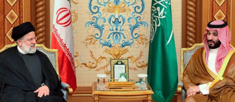 ملاقات ولیعهد عربستان با رئیس جمهور