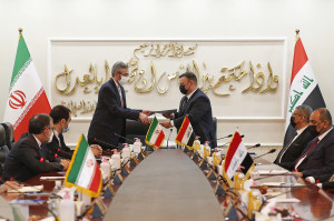 استقبال رسمی رئیس شورای عالی قضایی عراق از آیت الله رئیسی