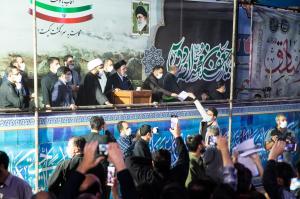 حضور و سخنرانی رئیسی در جمع مردم اسلامشهر