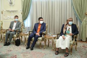 تصاویر دیدار محمد عبدالسلام فرستاده ویژه دولت نجات ملی یمن با رئیس جمهور