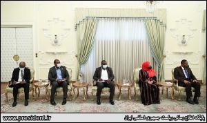 تصاویر دیدار روسای مجالس تانزانیا و زنگبار با آیت الله رئیسی