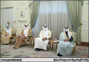 تصاویر دیدار وزیر امور خارجه کویت با آیت الله رئیسی