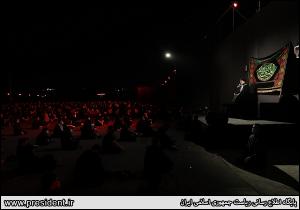 تصاویر سخنرانی رئیس جمهور در مراسم شب عاشورای اجتماع بزرگ «عشیره عاشورا»