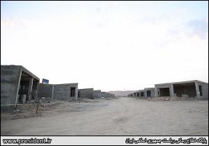 تصاویر بازدید رئیس جمهور از پروژه ساخت هزار واحد مسکونی برای حاشیه نشینان چابهار